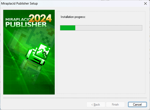 Miraplacid Publisher : Driver Installation Step 3/3