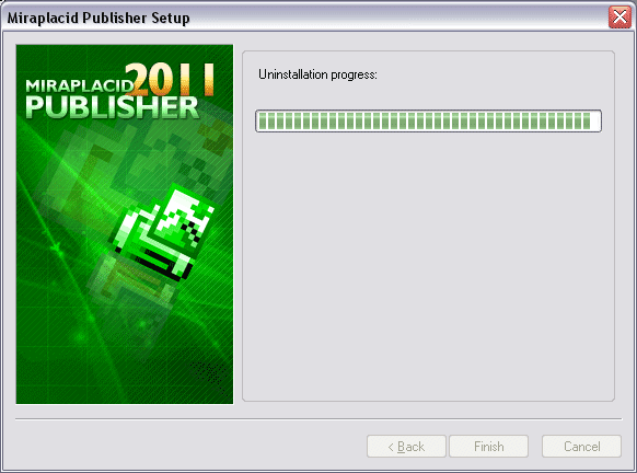 Miraplacid Publisher : Reinstallation Step 2/2