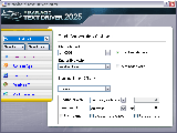 Miraplacid Text Driver Preview Window